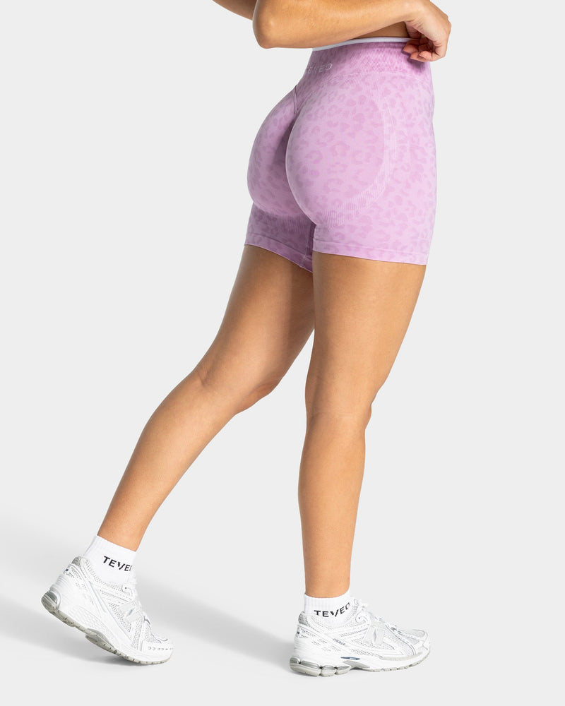 Contrastline Sculpt Scrunch Shorts "Leo Orchid"