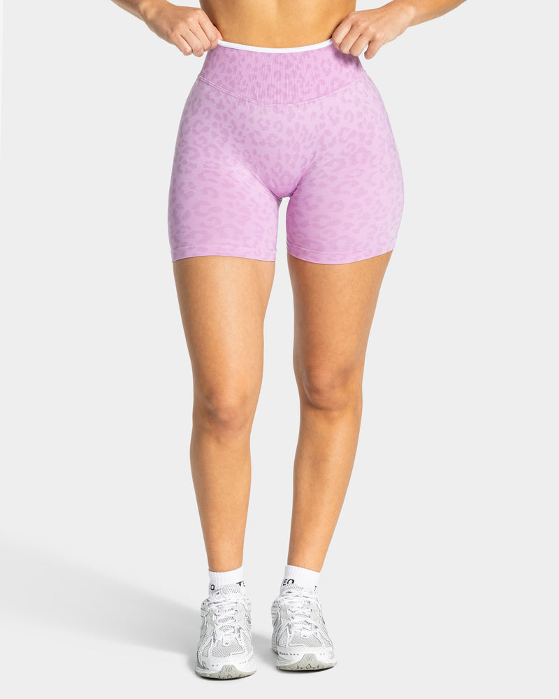 Contrastline Sculpt Scrunch Shorts "Leo Orchid"