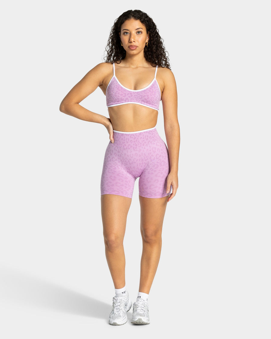 Contrastline Shorts "Leo Orchid"