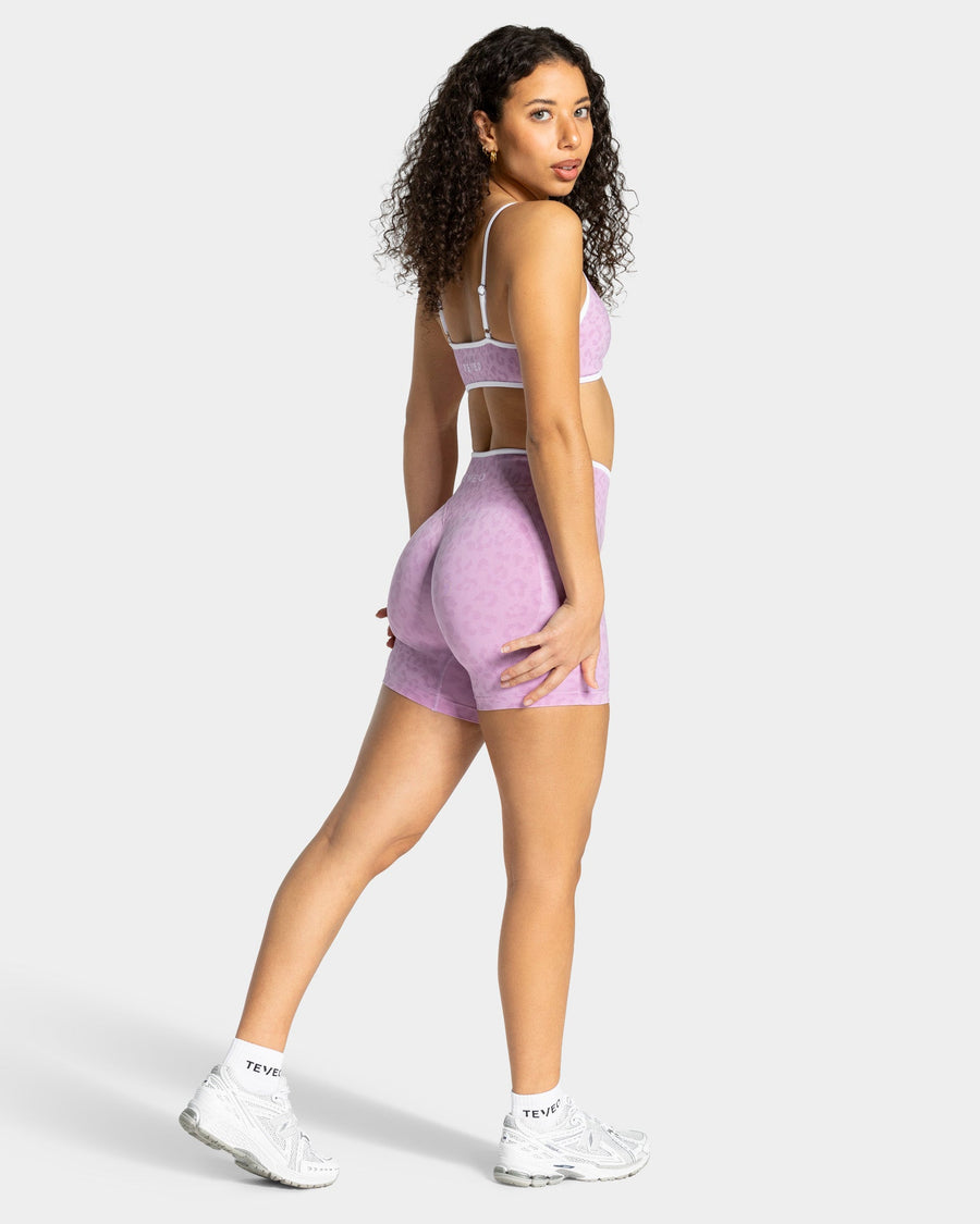 Contrastline Shorts "Leo Orchid"