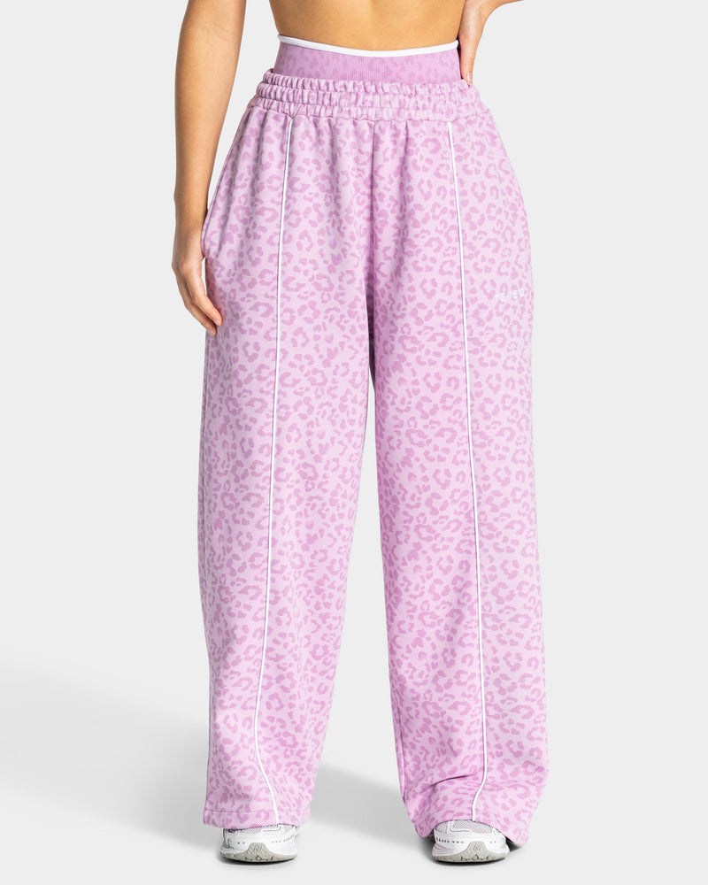 Contrastline Wide Leg Jogger "Leo Orchid"