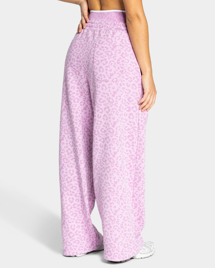 Contrastline Wide Leg Jogger "Leo Orchid"