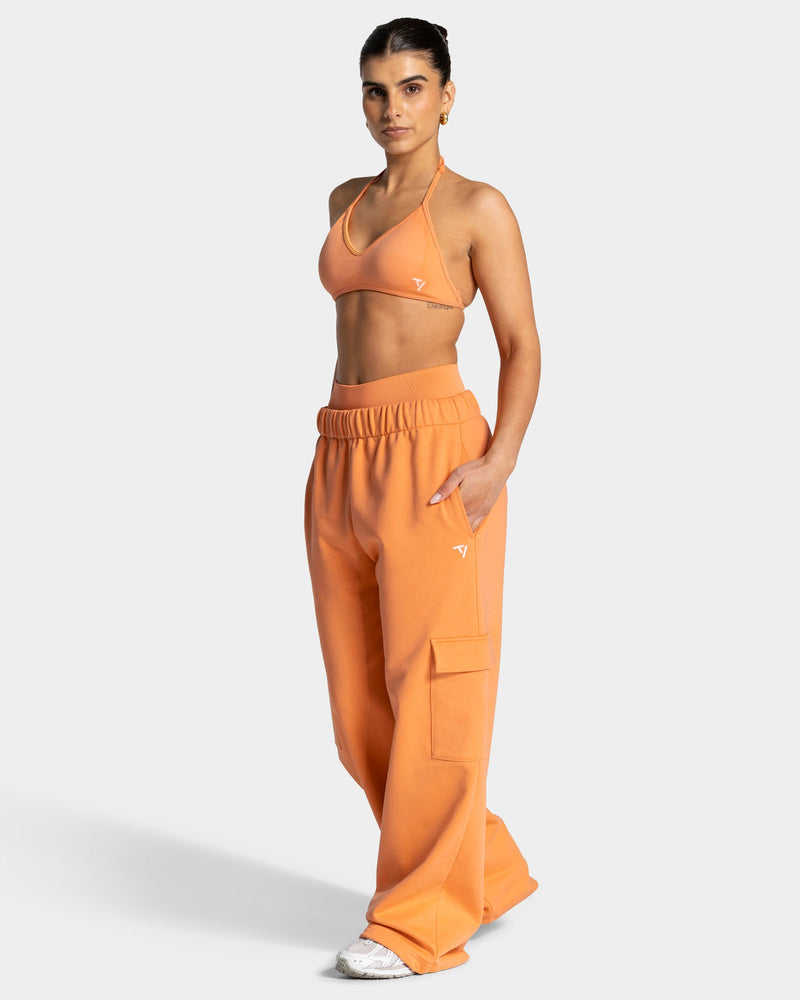 Lift Wide Leg Cargo Jogger "Apricot"
