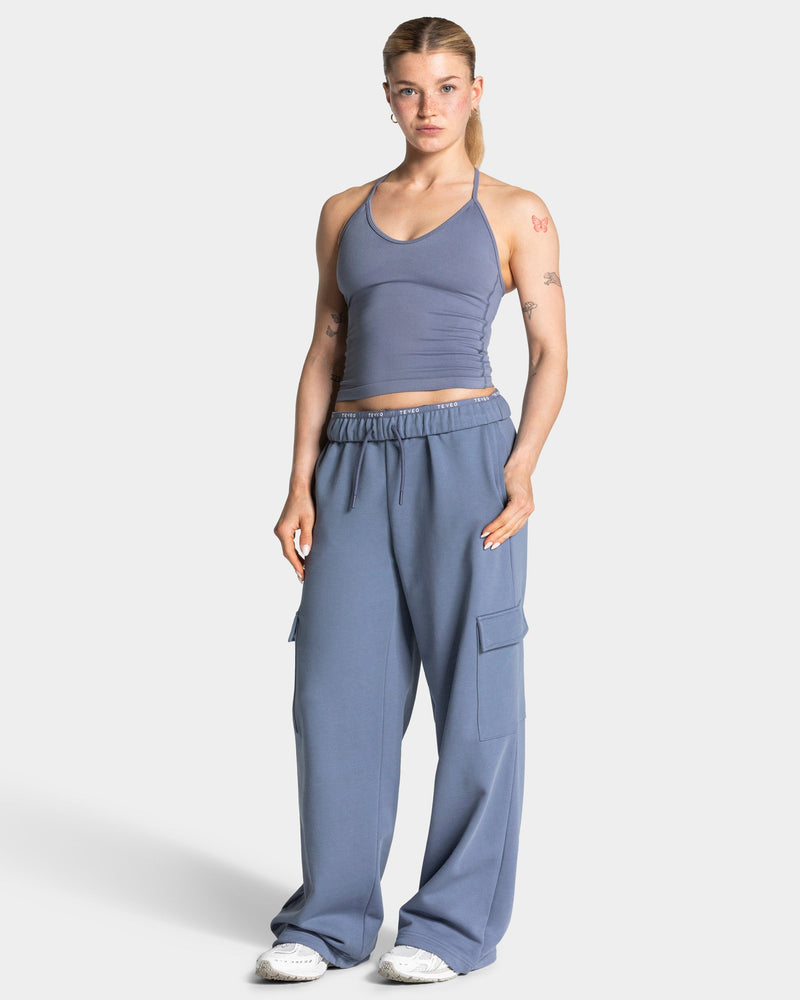 Lift Cami Top "Stahlblau"