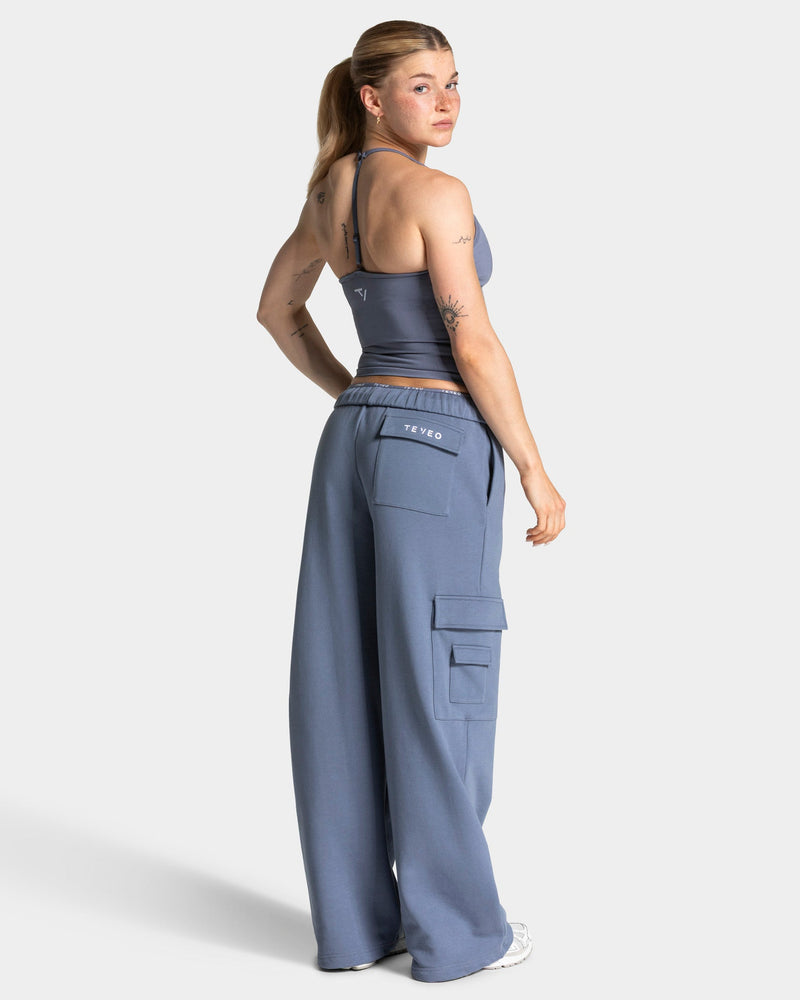 Lift Cami Top "Stahlblau"