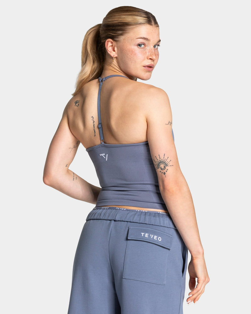 Lift Cami Top "Stahlblau"