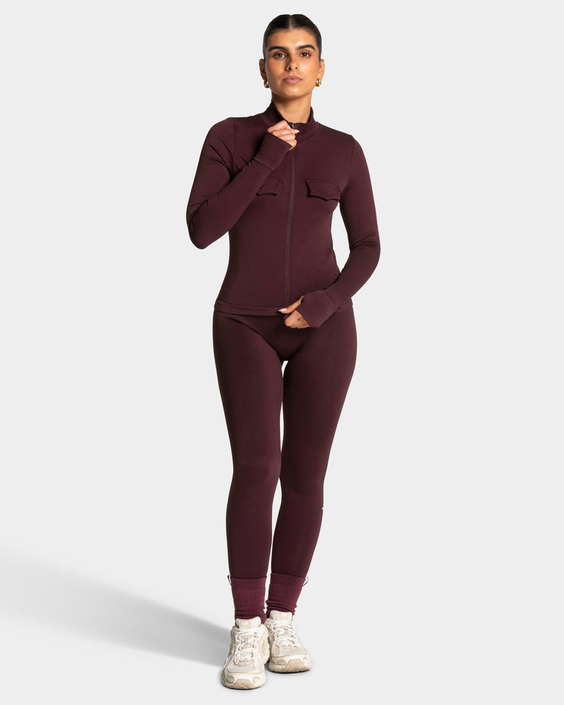 Lift Cargo Zip Jacke "Merlot"