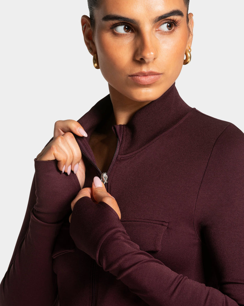 Lift Cargo Zip Jacke "Merlot"