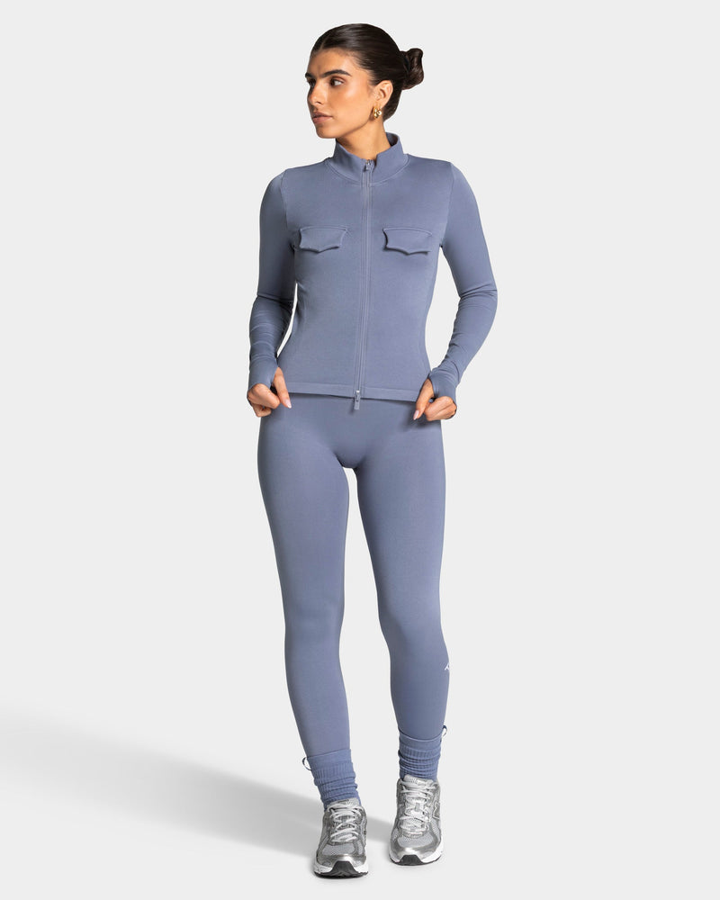Lift Cargo Zip Jacke "Stahlblau"