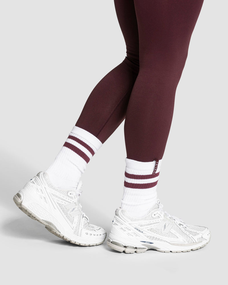 Lift Chunky Socken (2er-Pack) "Merlot"