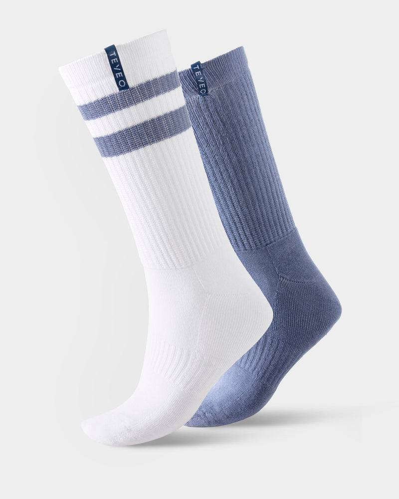 Lift Chunky Socken (2er-Pack) "Stahlblau"