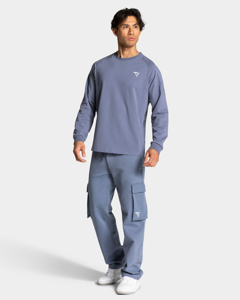 Lift Longsleeve "Stahlblau"