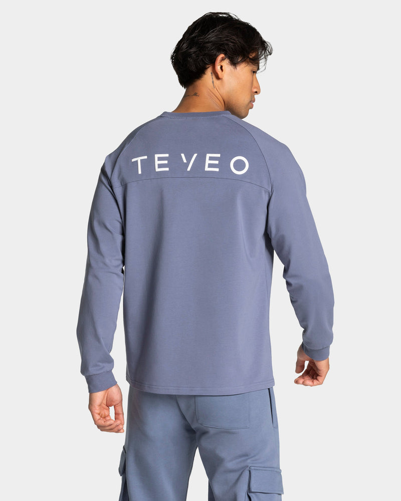 Lift Longsleeve "Stahlblau"