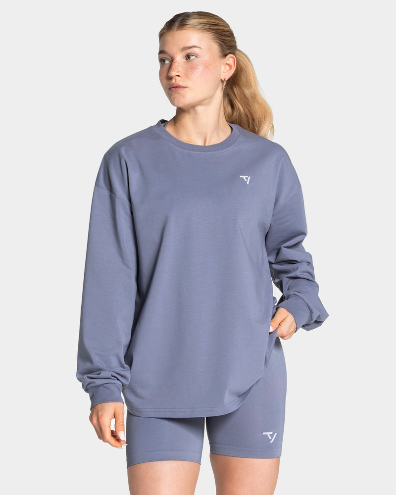 Lift Longsleeve "Stahlblau"