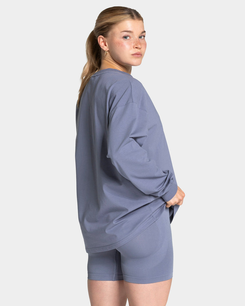 Lift Longsleeve "Stahlblau"