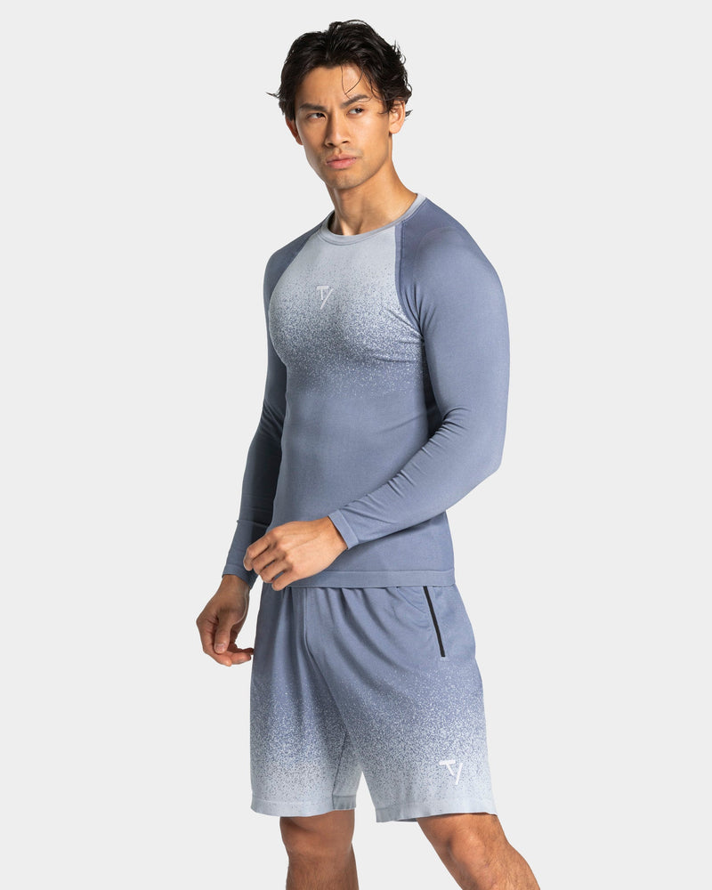 Lift Seamless Longsleeve "Stahlblau"