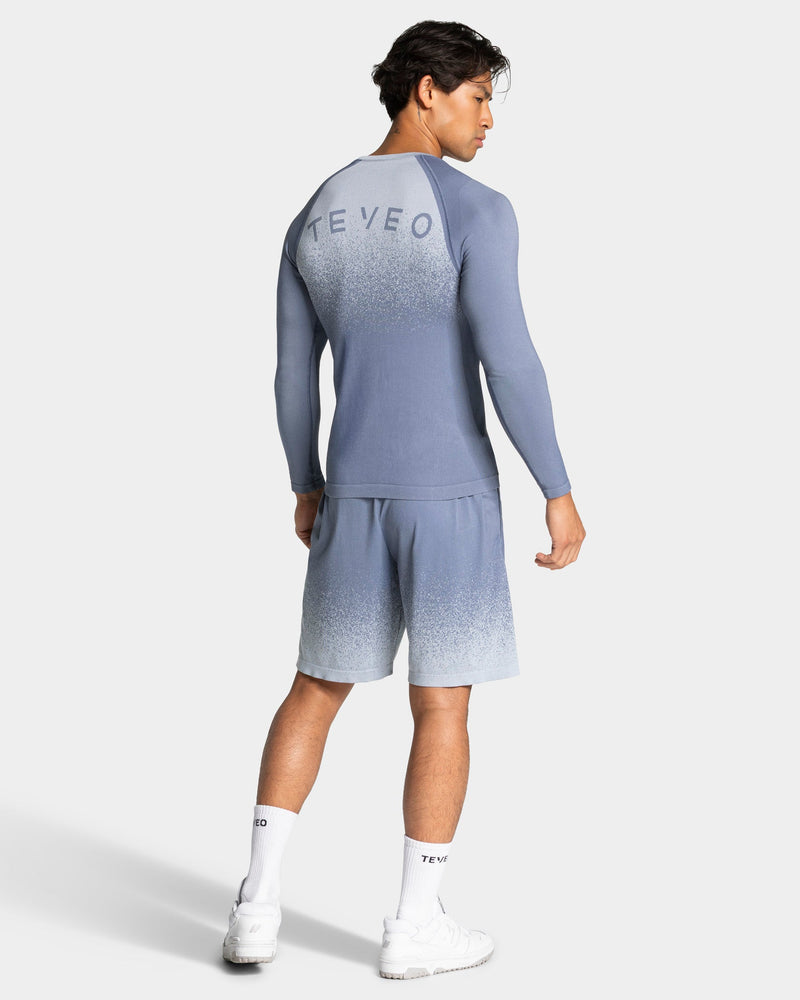 Lift Seamless Longsleeve "Stahlblau"