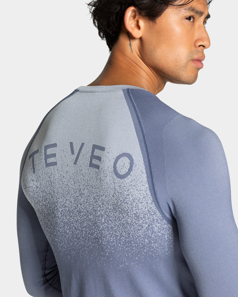 Lift Seamless Longsleeve "Stahlblau"
