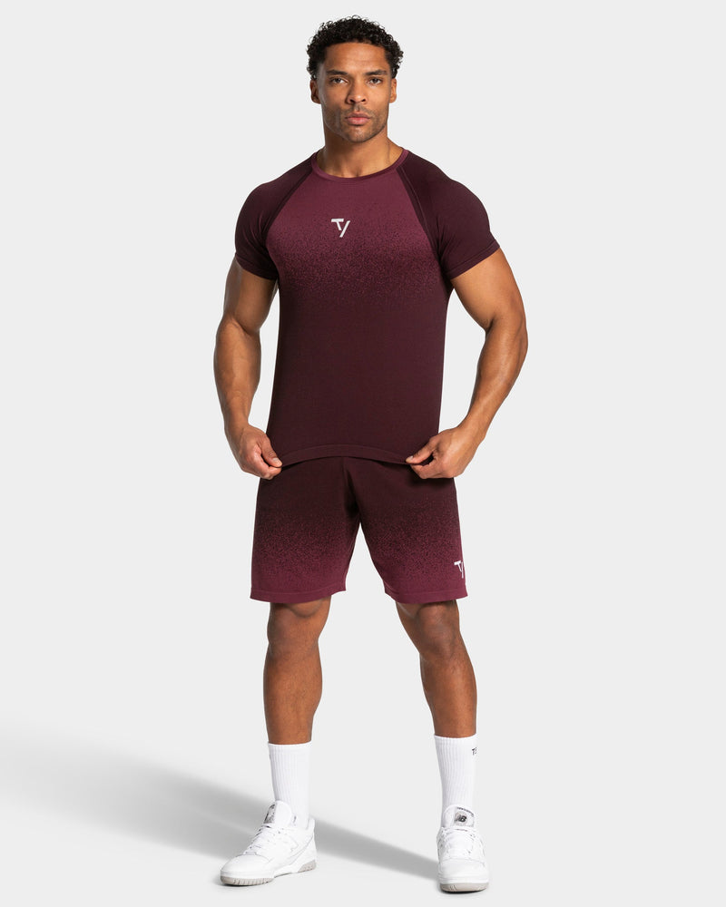 Lift Seamless Shorts "Merlot"