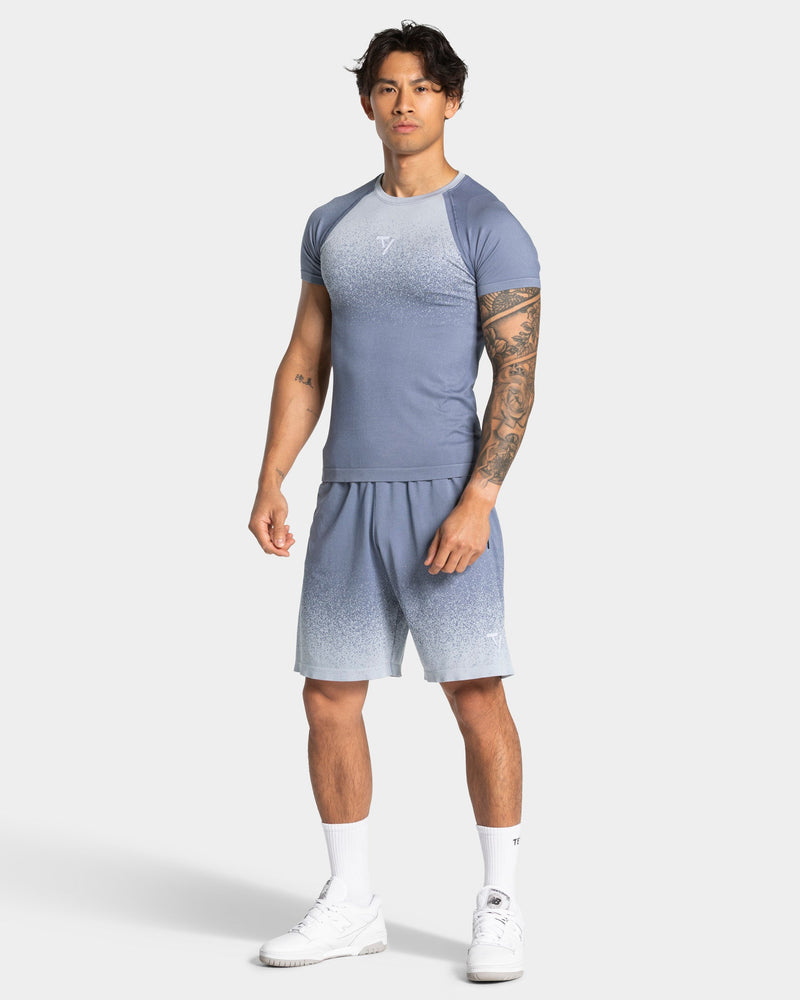 Lift Seamless T-Shirt "Stahlblau"