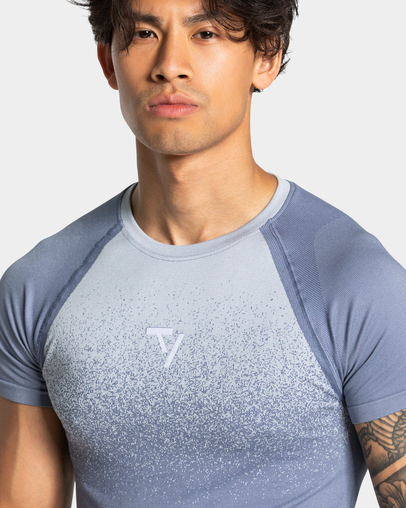 Lift Seamless T-Shirt "Stahlblau"