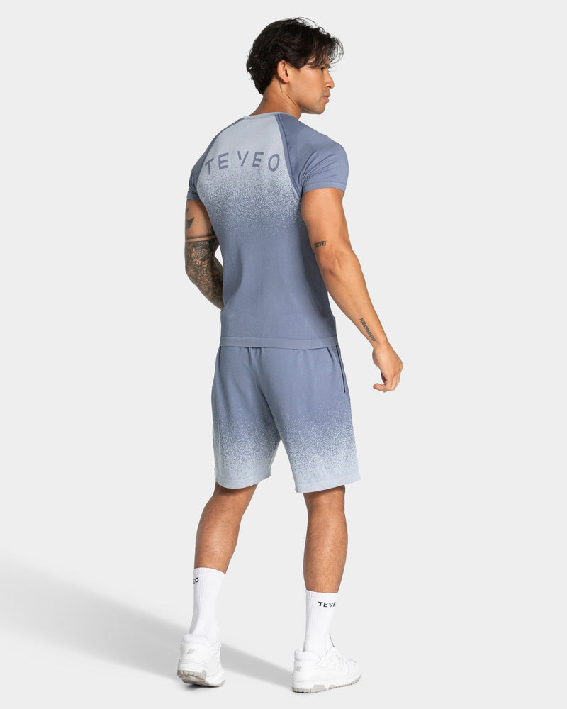 Lift Seamless T-Shirt "Stahlblau"