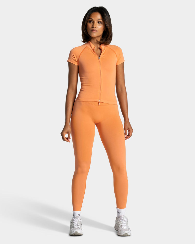 Lift Zip Shortsleeve "Apricot"