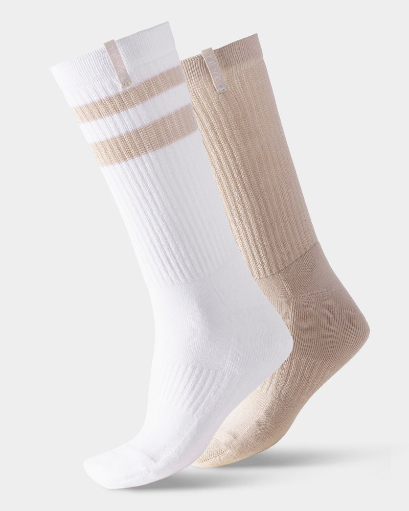 Lift Chunky Socken (2er-Pack) "Cream"