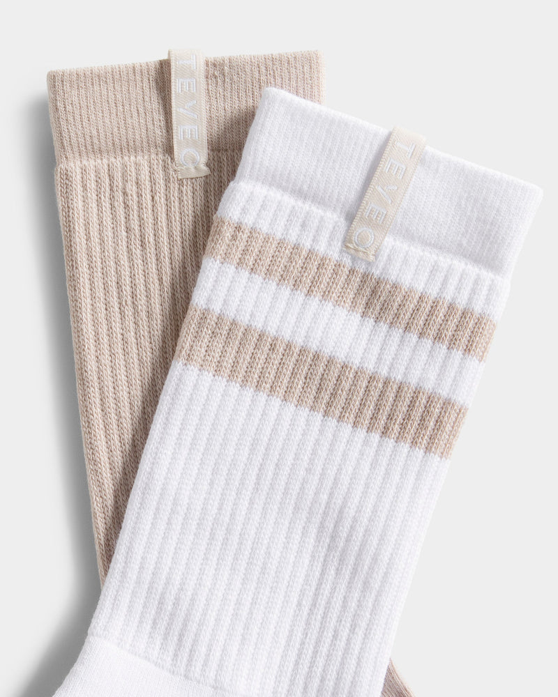 Lift Chunky Socken (2er-Pack) "Cream"