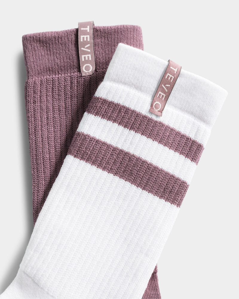 Lift Chunky Socken (2er-Pack) "Mauve"