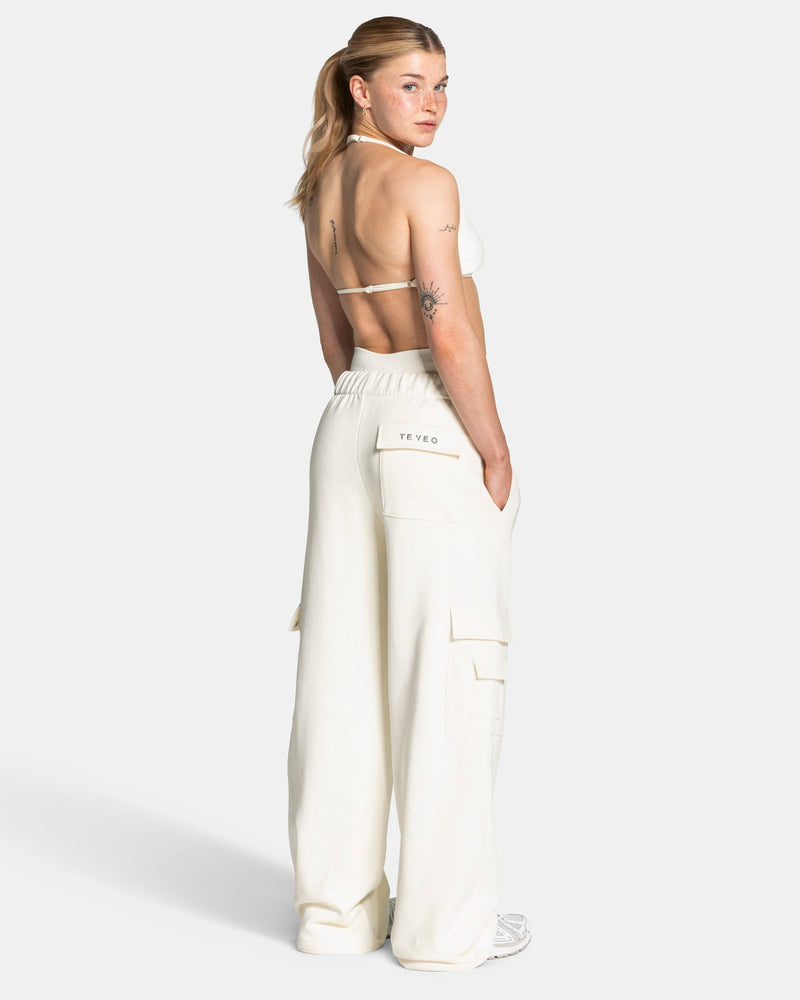 Lift Wide Leg Cargo Jogger "Cloud"