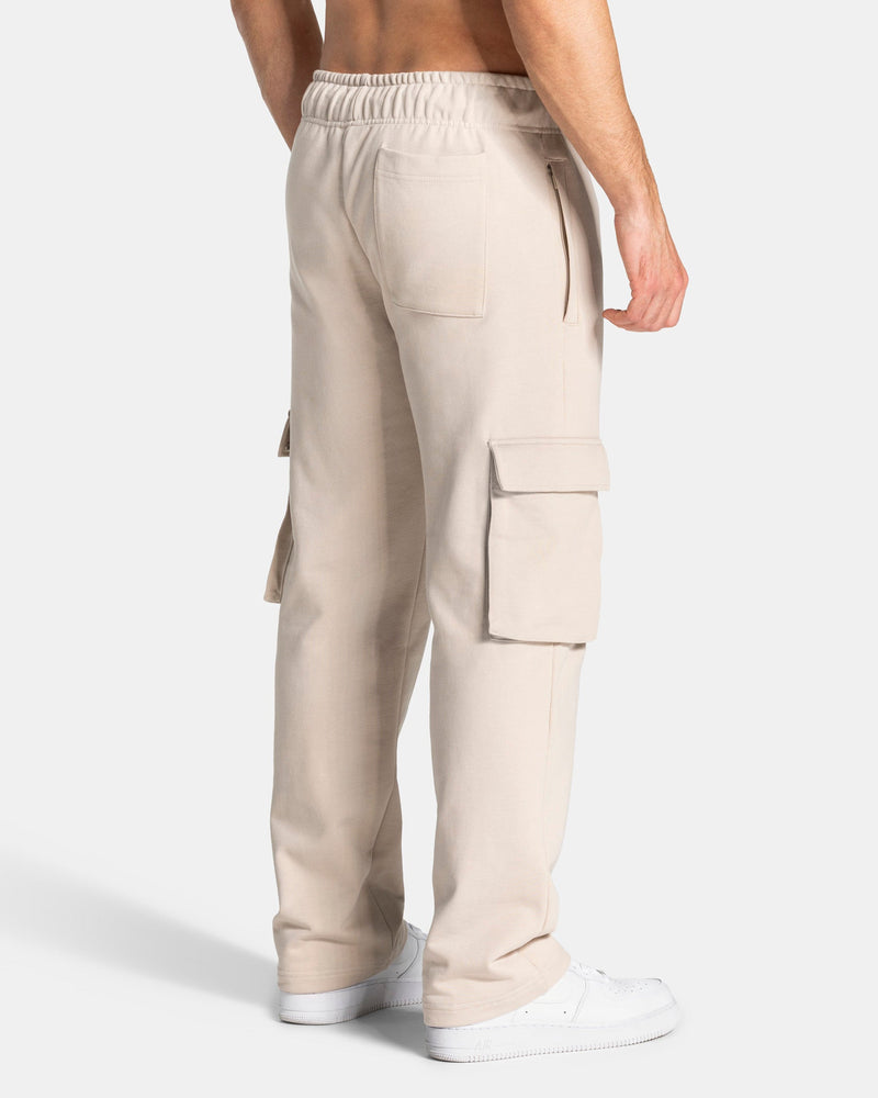 Lift Wide Leg Cargo Jogger "Cream"