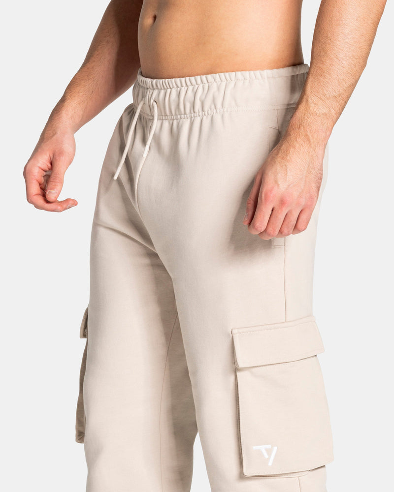 Lift Wide Leg Cargo Jogger "Cream"