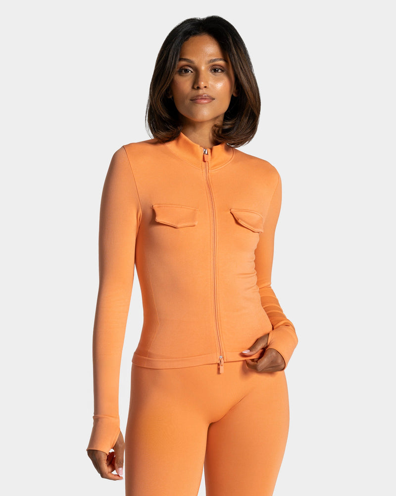 Lift Cargo Zip Jacke "Apricot"