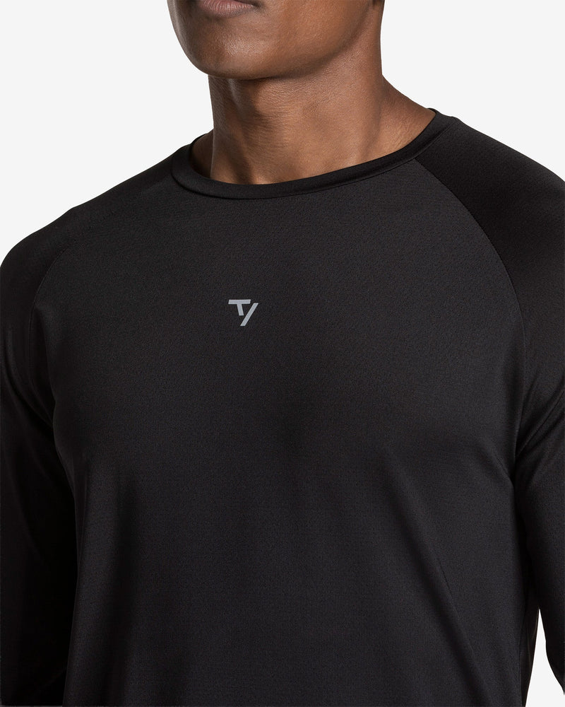 END Running Longsleeve "Schwarz"