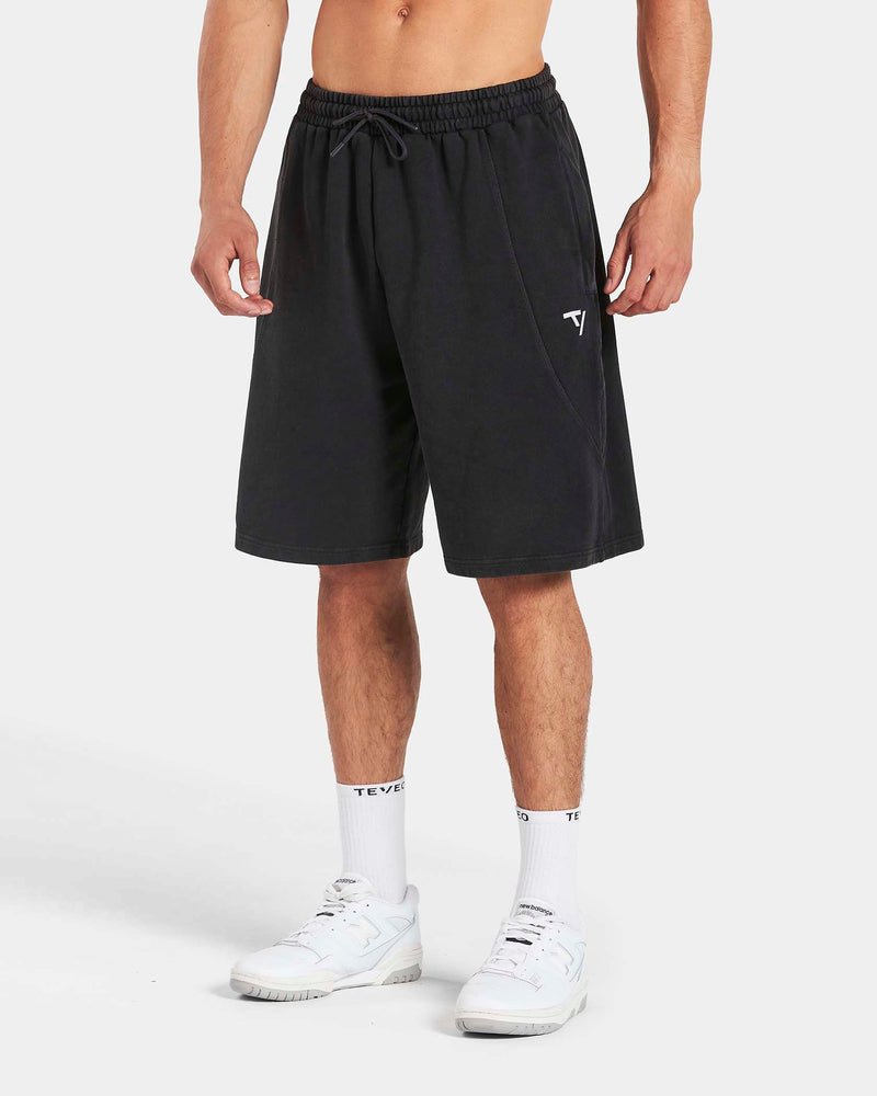 Legacy Lifting Oversized Shorts "Acid Schwarz"
