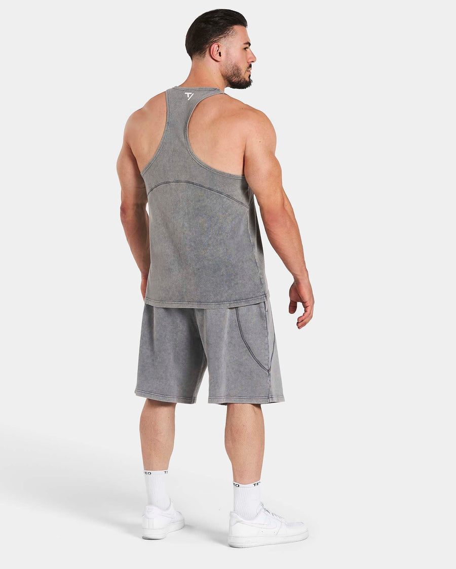 Legacy Lifting Oversized Shorts "Acid Grey"