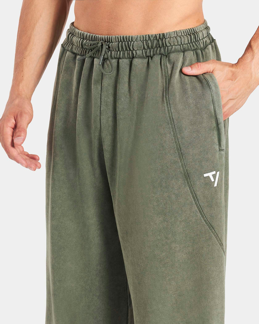 Legacy Lifting Oversized Straight Leg Jogger "Acid Khaki"