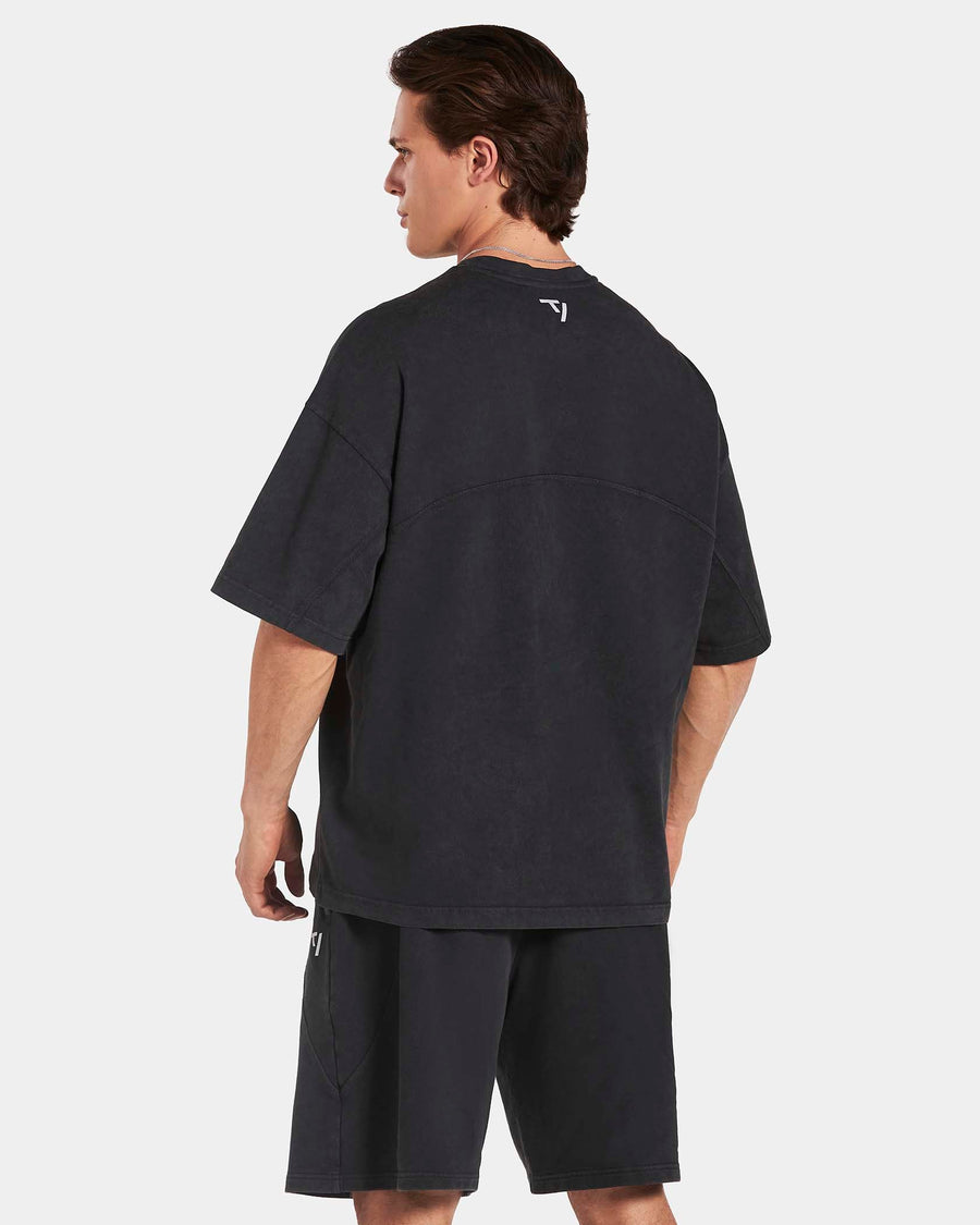 Legacy Lifting Oversized T-Shirt "Acid Schwarz"