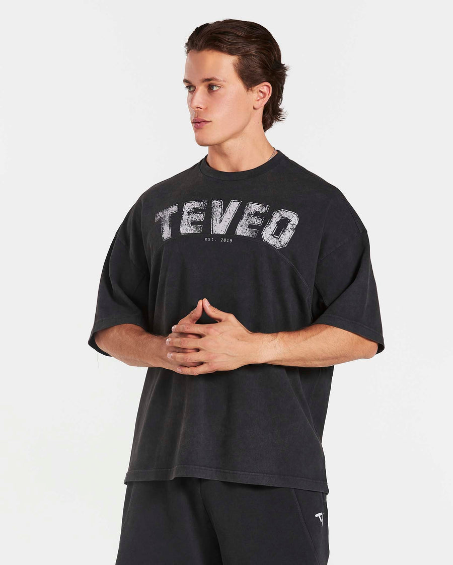 Legacy Lifting Oversized T-Shirt "Acid Schwarz"