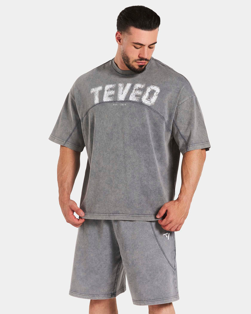 Legacy Lifting Oversized T-Shirt "Acid Grey"