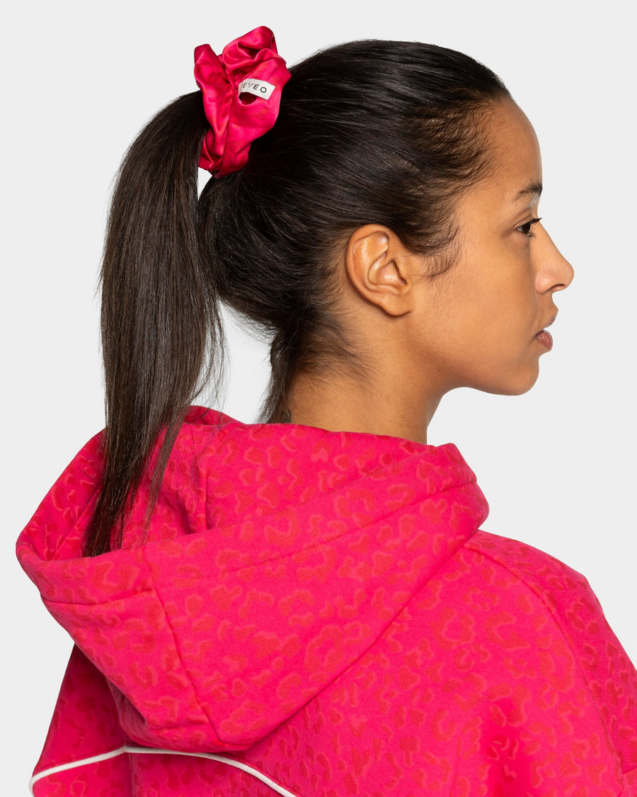 Contrastline Scrunchies (2er-Pack) "Leo - Berry"