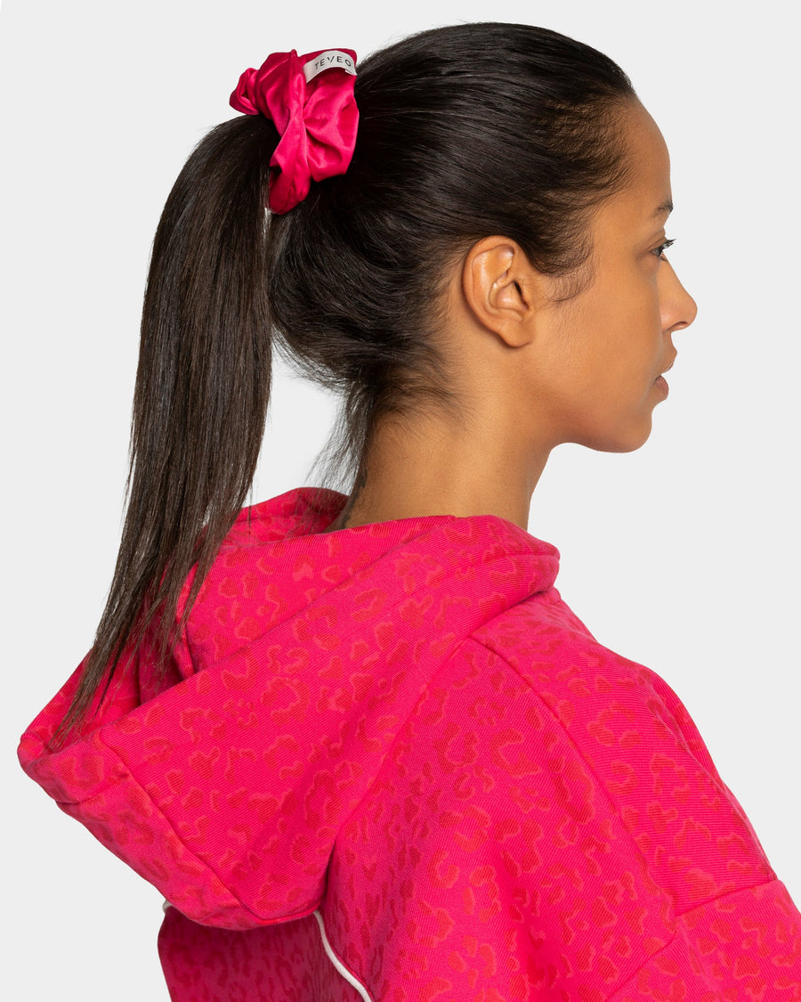 Contrastline Scrunchies (2er-Pack) "Leo - Berry"