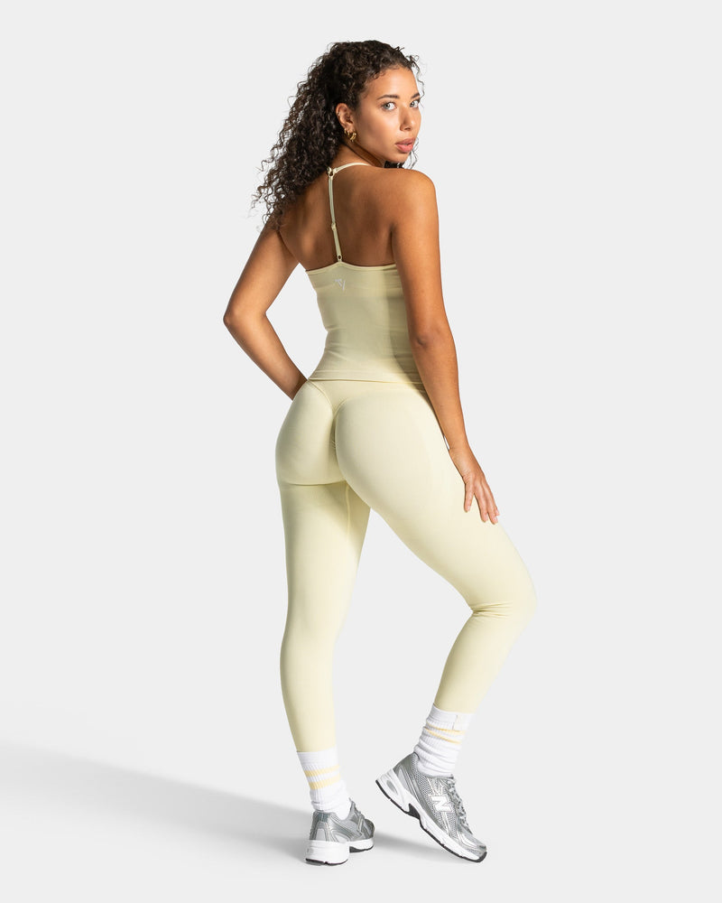 Lift Sculpt Scrunch Leggings "Butter Yellow"