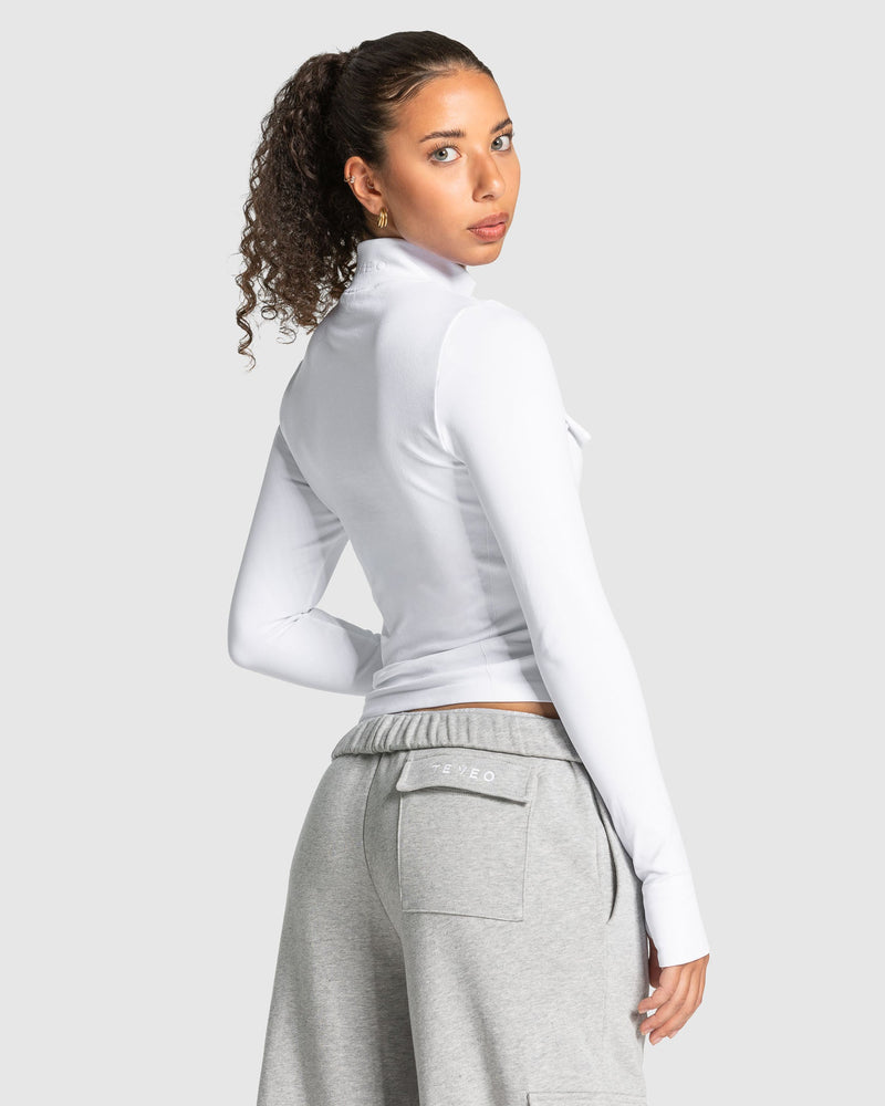 Lift Cargo Zip Jacke "Weiß"
