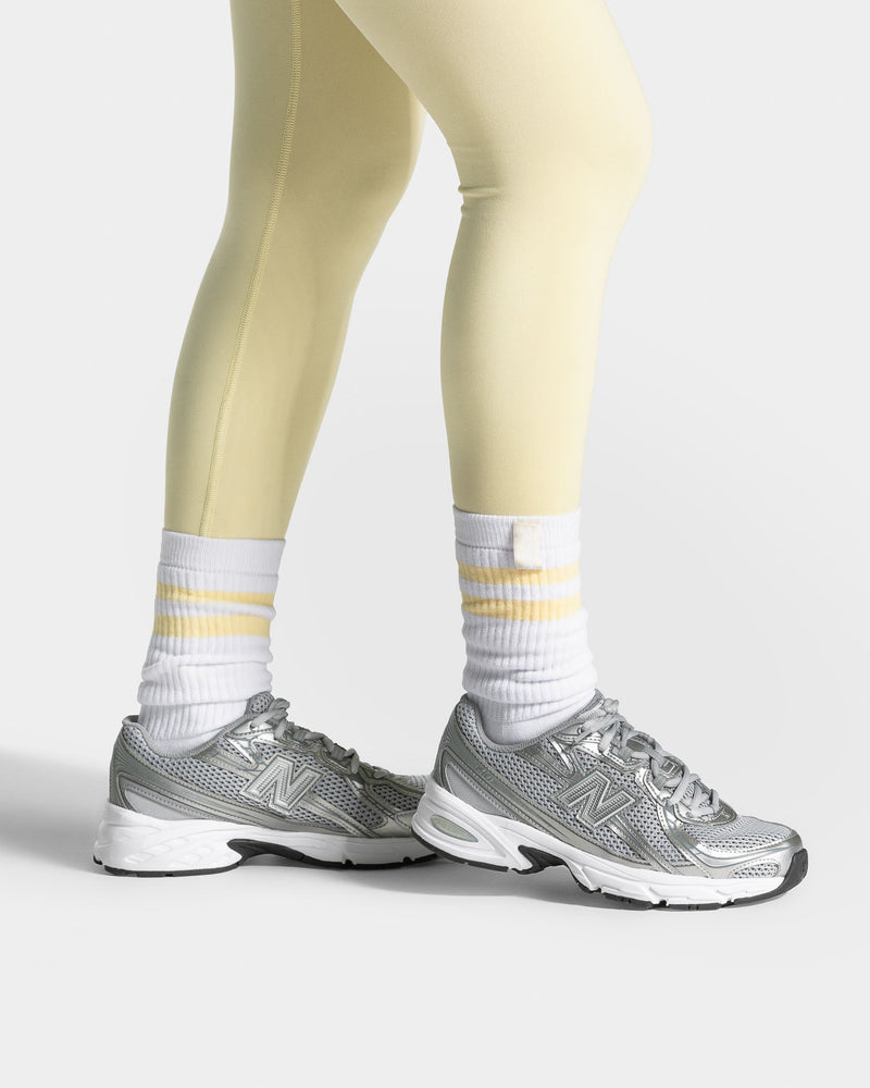 Lift Chunky Socken (2er-Pack) "Butter Yellow"