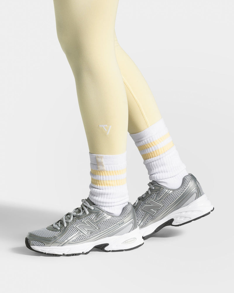Lift Chunky Socken (2er-Pack) "Butter Yellow"