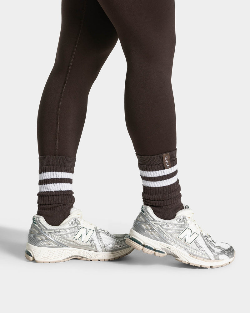 Lift Chunky Socken (2er-Pack) "Dark Chocolate"