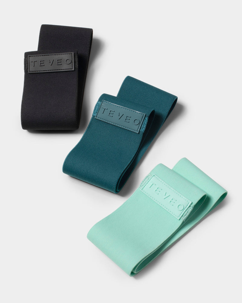 Lift Resistance Band (3er-Pack) "Mint/Schwarz/Teal"