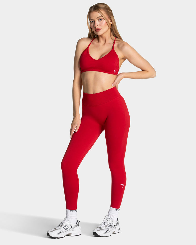 Lift Sculpt Scrunch Leggings "Chili"